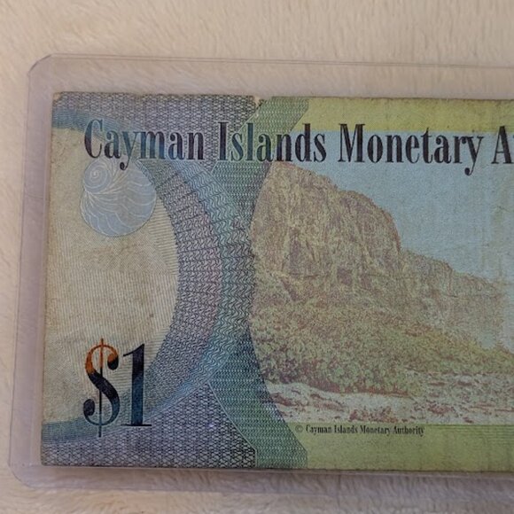 O8 2010 $1 CAYMAN ISLANDS MONETARY AUTHORITY BANK NOTE - Picture 6 of 6
